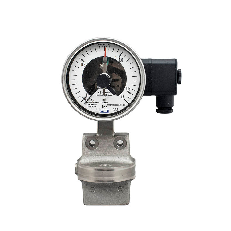 Wika differential pressure manostat 10 cm 1.6 bar